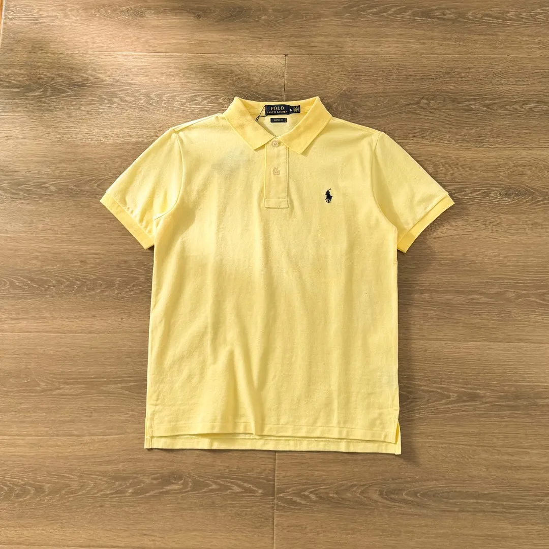 【18 ， 】 POLO Ralph Lauren/ Classic LOGO Polo 💙 100% POLO 💙 ， ， 💙Classic LOGO 💙 、 、 、 。 ：Black 、Black 、Navy Blue 、Navy Blue 、White、Gray、Dark Green、 、Purple、Pink、 、Light Blue、 、 、 、 、 Red、Bright Red 【 】 Size：S-XXL Size ： S 104 68 70 44 22 M 108 70 72 46 23 L 112 72 74 48 24 XL 116 74 76 50 25 XXL 120 76 78 52 26